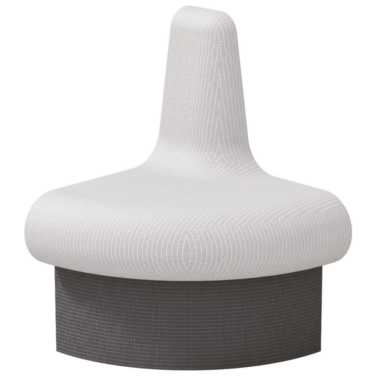 wedi Sanoasa Comoda Sitzelement Abschlusselement – rechts